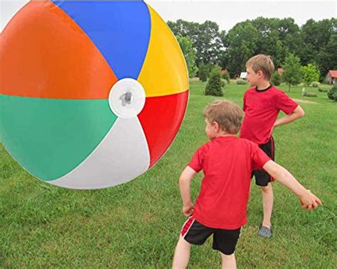 Giant Inflatable Beach Balls 5 Feet Pool Ball Beach Summer Parties And Ts 60 Inch Tall