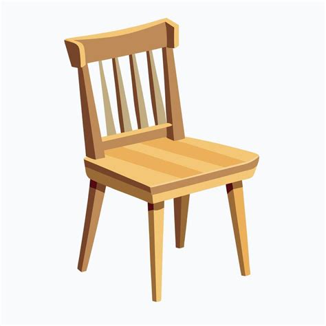 Wood chair for animation cartoon 47811878 Vector Art at Vecteezy