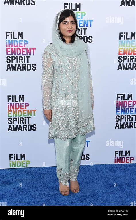 Santa Monica Usa Th Mar Malala Yousafzai Arriving To The