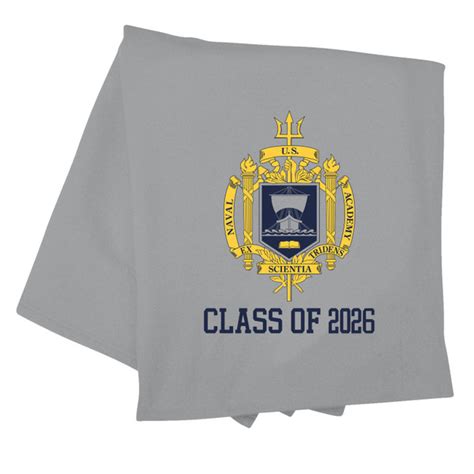 Us Naval Academy Store Class Of 2026 Blanket