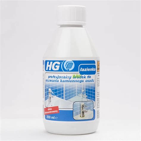 Środek do usuwania kamiennego osadu Błękitny 250 ml HG 100030129