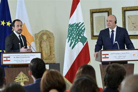 Libano e Cipro firmano accordo sui confini marittimi dopo impasse di 20