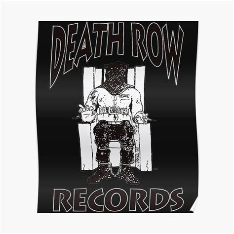 "Death Row Records Logo" Poster for Sale by ataylannax | Redbubble