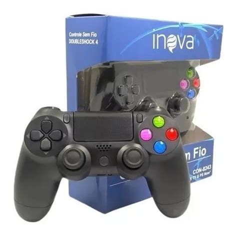 Controle Sem Fio Inova Para Ps Preto Con