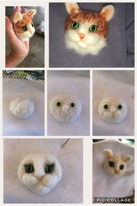 Best 12 Needle Felt Realisticcats Japanese Craft By Japanesecraftebooks Skillofking