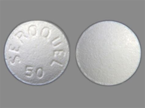 Pill Finder Seroquel White Round Medicine