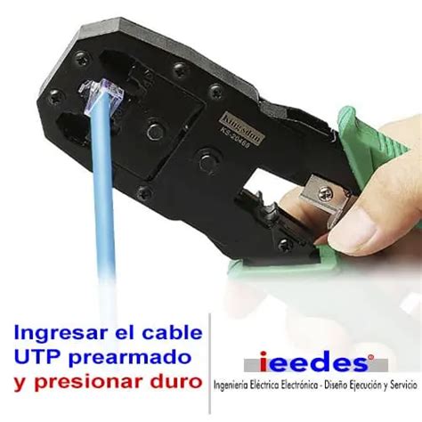 Como Armar Un Cable De Red Paso A Paso IEEDES