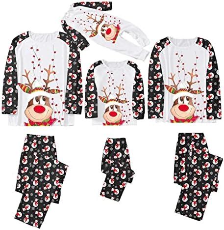 Familie Weihnachtspyjama Pyjamas Overall Winter Warme Hausanzug