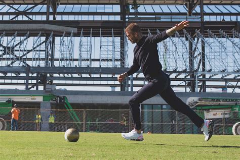 David Beckham Visits Inter Miami Stadium - SoccerBible