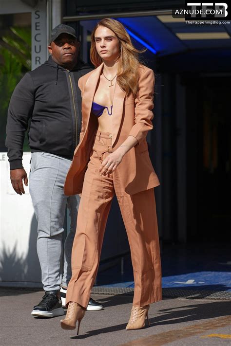 Cara Delevingne Sexy Seen Flaunting Her Hot Figure At The Mipcom In