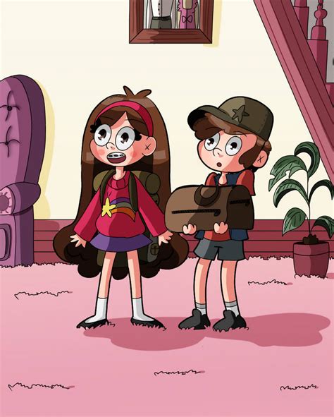 Dipper And Mabel first episode by MadokaAi on DeviantArt