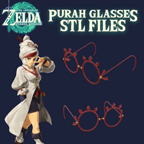 Free Stl File Purah Glasses Zelda Tears Of The Kingdom D Print Model