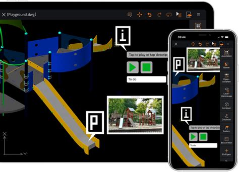 適用於 iOS 和 Android裝置 上的 DWG 和 CAD 應用程序 ARES Touch