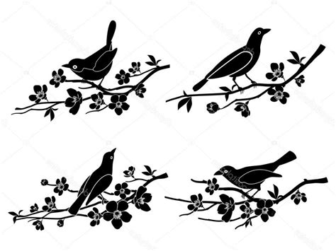 bird branch silhouette clip art 20 free Cliparts | Download images on ...