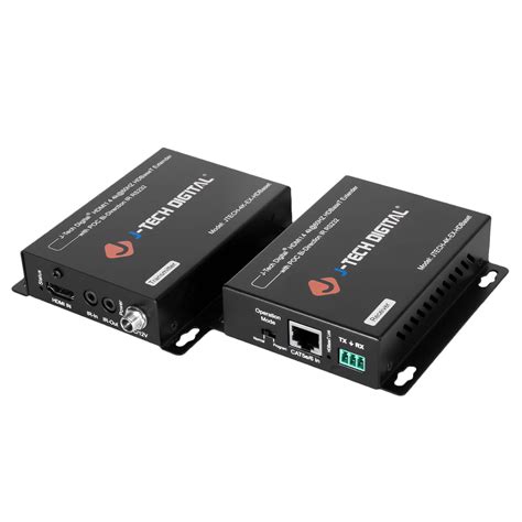 Snapklik J Tech Digital 4K HDBaseT HDMI Extender Over Cat5e 6