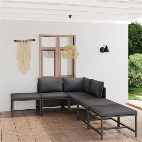 Vidaxl Tlg Garten Lounge Set Mit Kissen Kaufland De