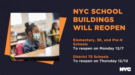 NYC Schools Reopening - PS20 - Anna Silver School