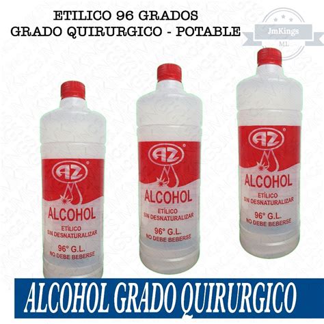 Jmk Esoterico Alcohol 96 Grados Puro Caña Quirurgico 1l Ruth Shop