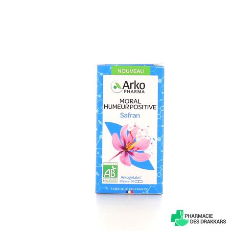 Arkog Lules Safran Bio Compl Ment Alimentaire Humeur Positive