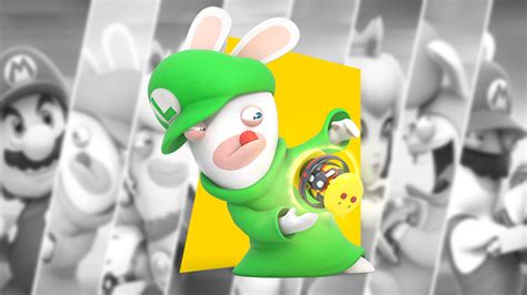 Mario Rabbids Kingdom Battle Rabbid Luigi Character Vignette Trailer