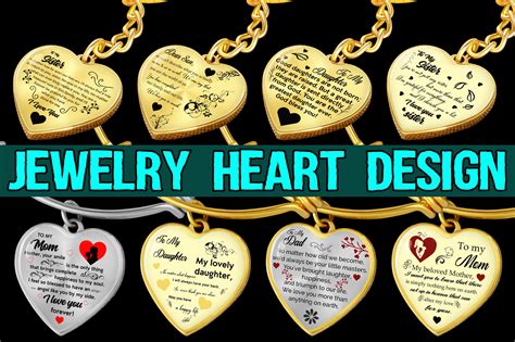 Jewelry Heart Design Bundle for Shineon Graphic by Pro Designer Store · Creative Fabrica