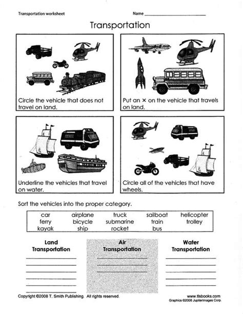 14 Best Images of Transportation Math Worksheets - Transportation Math ...