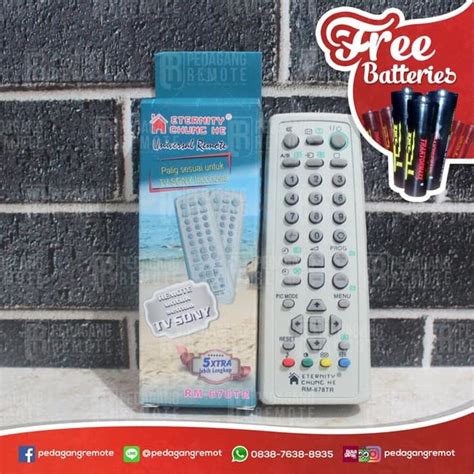 Jual Remot Remote Tv Sony Tabung Multi Universal Di Lapak Vyona Kusuma