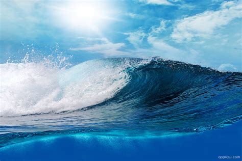 Large Ocean Wave Wallpaper download - Ocean HD Wallpaper - Appraw