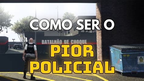 Um Dia Sendo O Pior Policial No Gta Rp Youtube