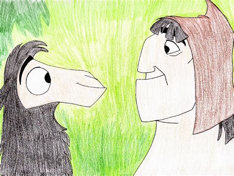 Kuzco and Pacha-Coloured by SakuraNishiwaki on DeviantArt