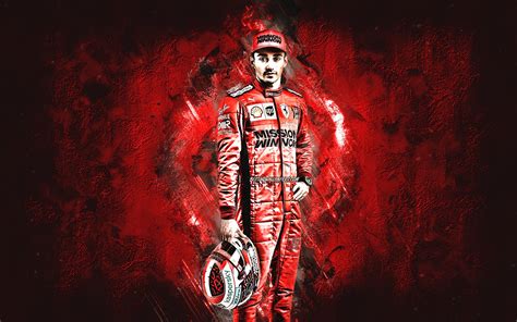 Descargar Fondos De Pantalla Charles Leclerc Scuderia Ferrari Piloto