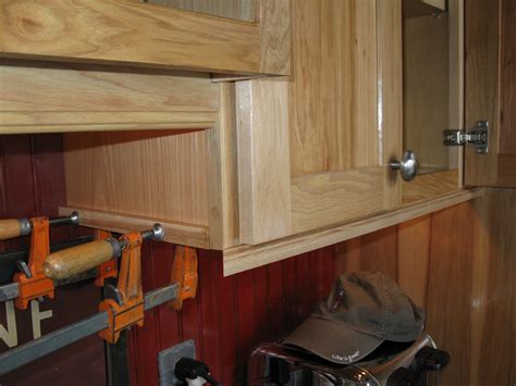 Installing Molding For Under Cabinet Lighting A Concord Carpenter