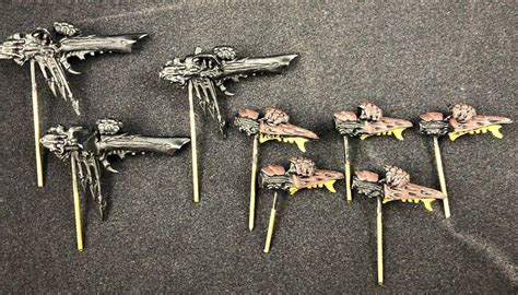 Tyranid ships - Custom - Tyranids - Battlefleet Gothic - BFG | #1914456159