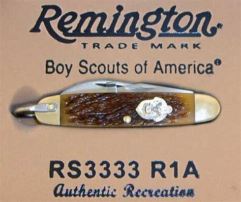 Remington Umc Boy Scouts Of American Official 1924 Repro Four Blade Scout 19860 American