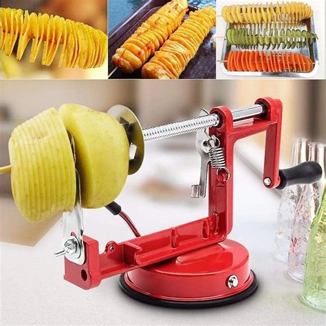 Household Manual Potato Tower Machine Stainless Steel Hand Potato