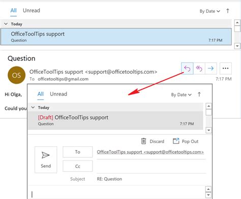 How To Open Replies And Forwards In A New Window Microsoft Outlook 365