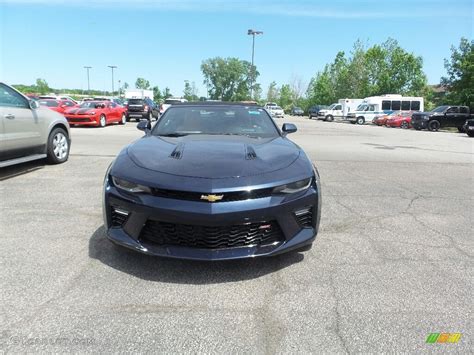 2016 Blue Velvet Metallic Chevrolet Camaro Ss Convertible 113452531