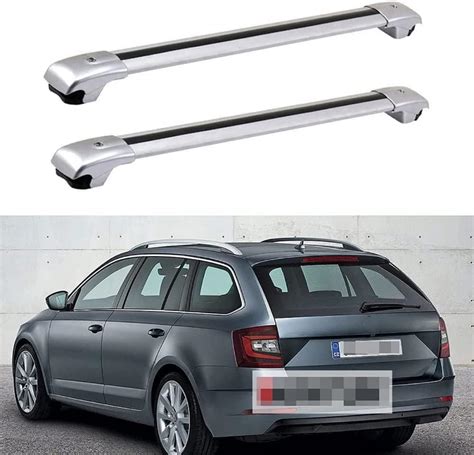 2 Pcs Roof Racks Bars Crossbar For Skoda Octavia 2012 2019 Car Luggage