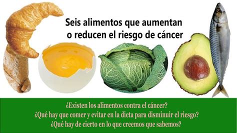 Alimentos Que Aumentan O Reducen El Riesgo De Cáncer En Mujeres Y Hombres Youtube