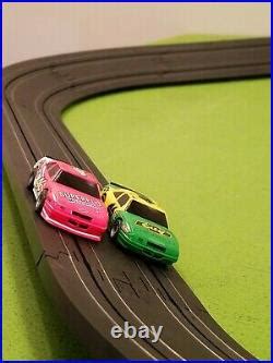 Car Track Set Tyco Ho Days Of Thunder Slot Car Race Track Set In