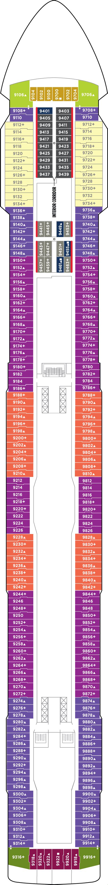 Norwegian Getaway Deck Plans | CruiseInd