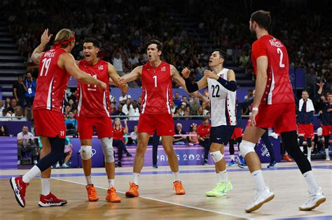 Usa Claims Bronze In Paris Olympics Men S Volleyball Photos Gma