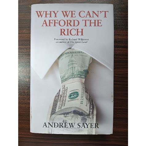 Why We Cant Afford The Rich By Andrew Sayer Shopee Philippines