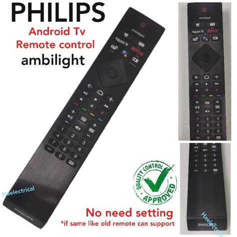 PHILIPS android LED TV Remote control (ambilight) | Shopee Malaysia