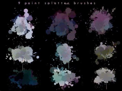 FREE 170+ Amazing Paint Splatter Brushes in ABR | ATN | PSD