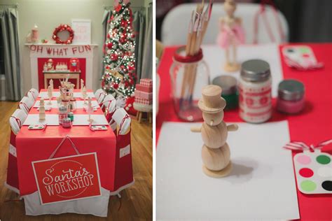 Santa’s Workshop Party Ideas | The Homespun Hostess