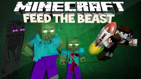 Minecraft Feed The Beast FTB Mod Pack TWILIGHT PORTAL GUN FOREST