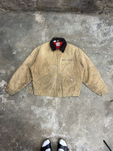 True Vintage 80s Carhartt Detroit Style Jacket Gem