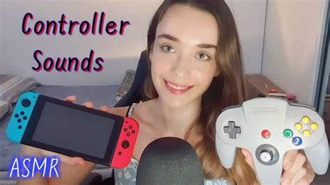 ASMR Gaming Controller Sounds Whispering N64 And Nintendo Switch