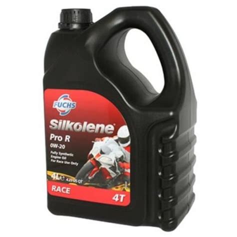 Huile Moteur Temps Silkolene Race Pro R W L Utilisation